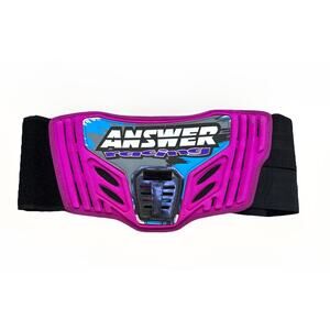 Answer Racing Kidney Belt Magenta Youth, Small Women’s {M}